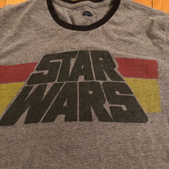 Old Navy Star Wars Gray T-shirt - Size Small - Picture 2 of 4